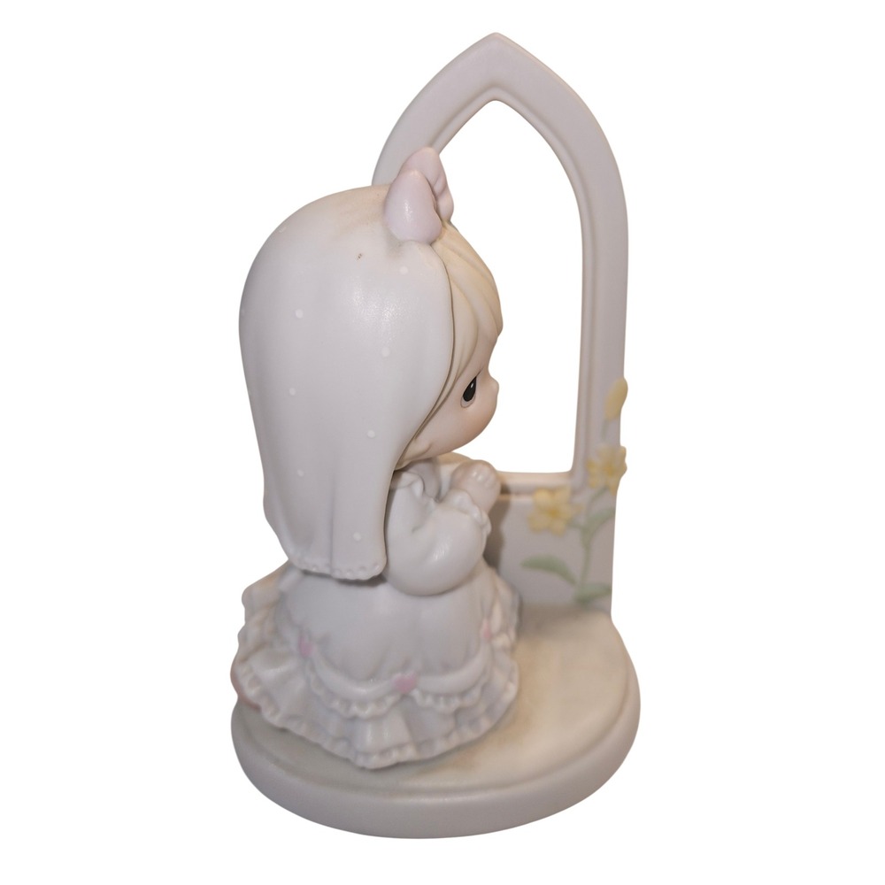 Precious Moments May Your Future Be Blessed Girl Praying 525316 1992 Figurine - Picture 2 of 6